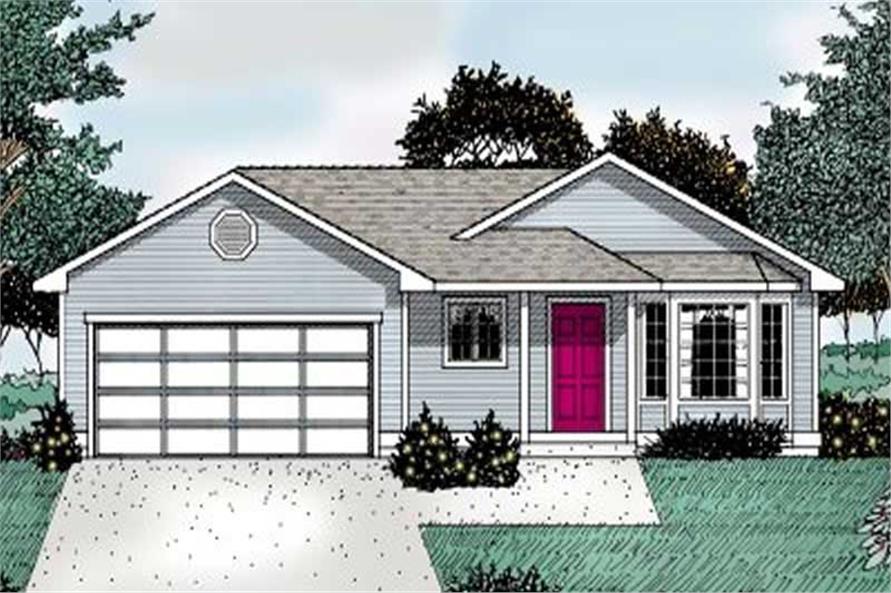 Main image for house plan # 1945