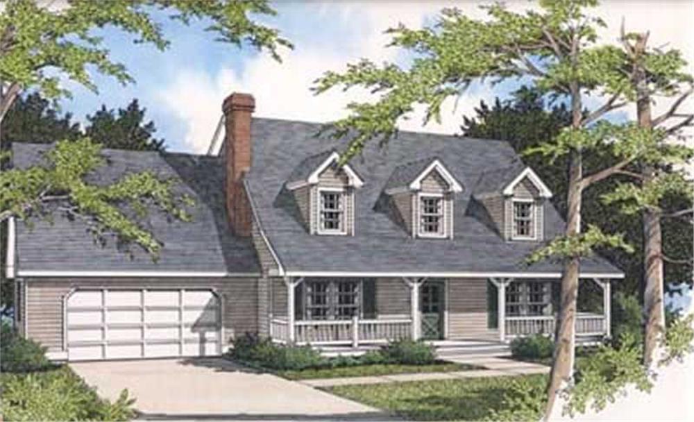 Main image for house plan # 2062