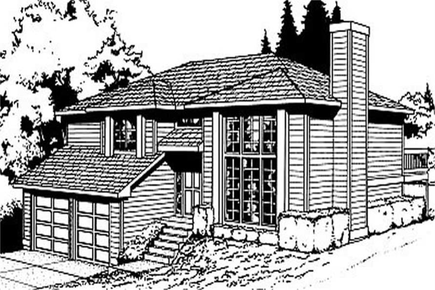 Main image for house plan # 1963