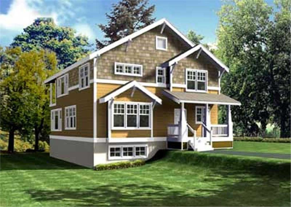 Main image for house plan # 17082