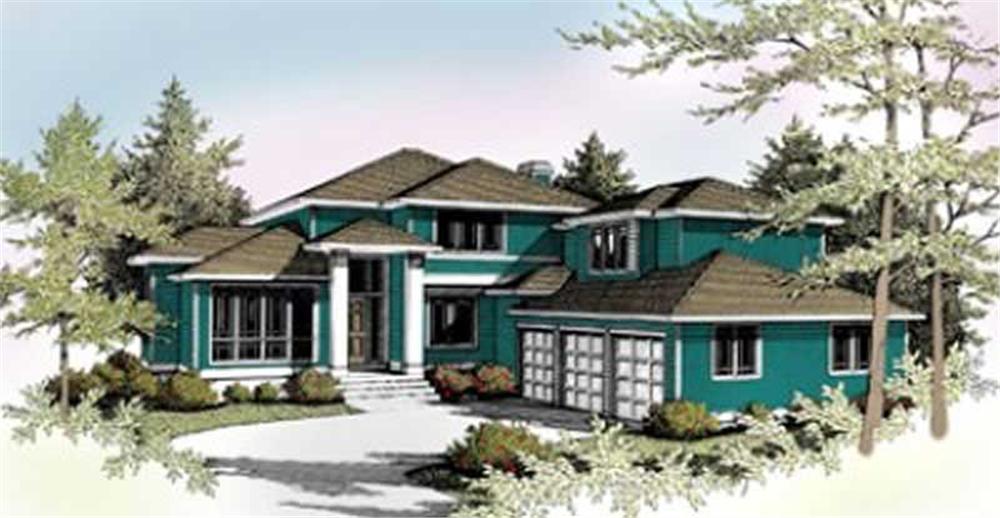 Main image for house plan # 2107