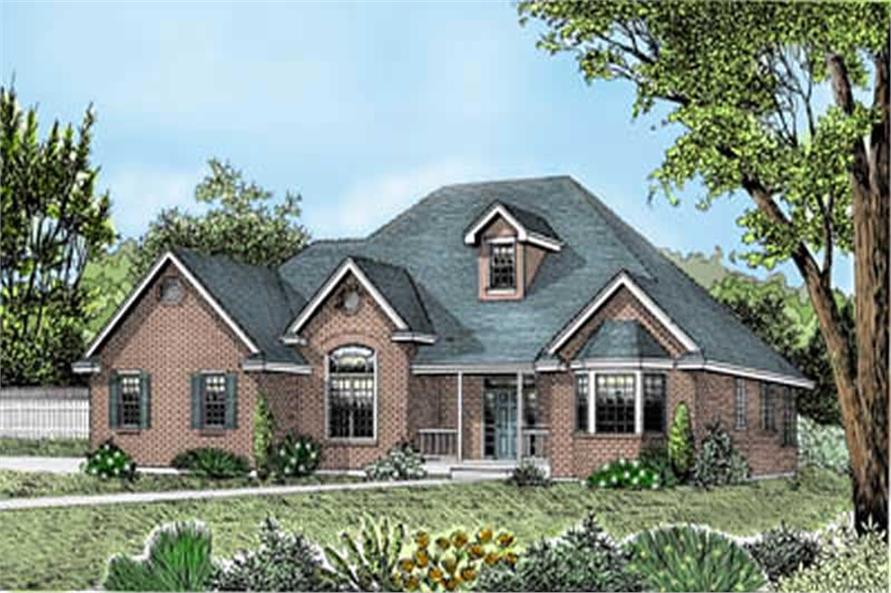 Main image for house plan # 2064