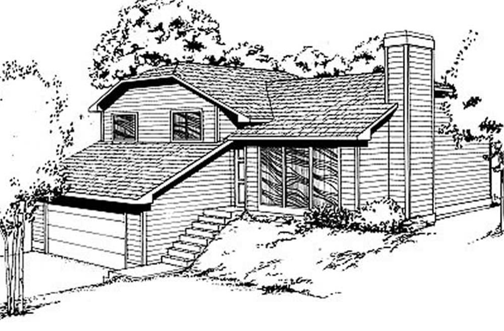 Main image for house plan # 1958