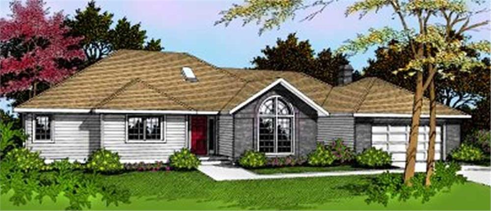 Main image for house plan # 2057
