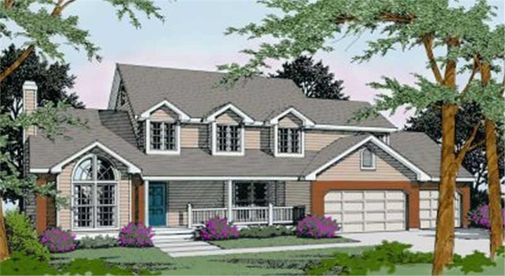 Main image for house plan # 2097