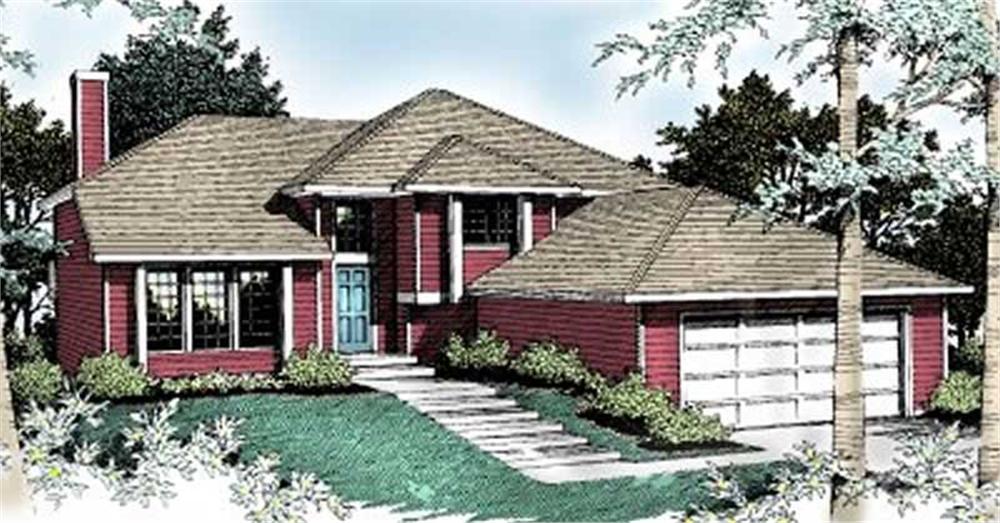 Main image for house plan # 2082