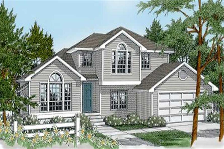 Main image for house plan # 2036