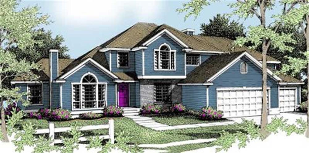 Main image for house plan # 2103