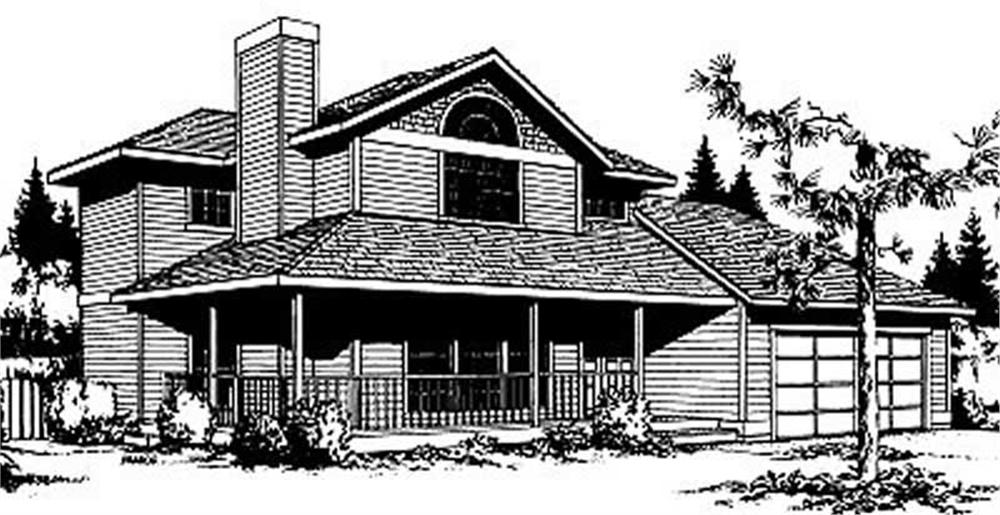 Main image for house plan # 2009