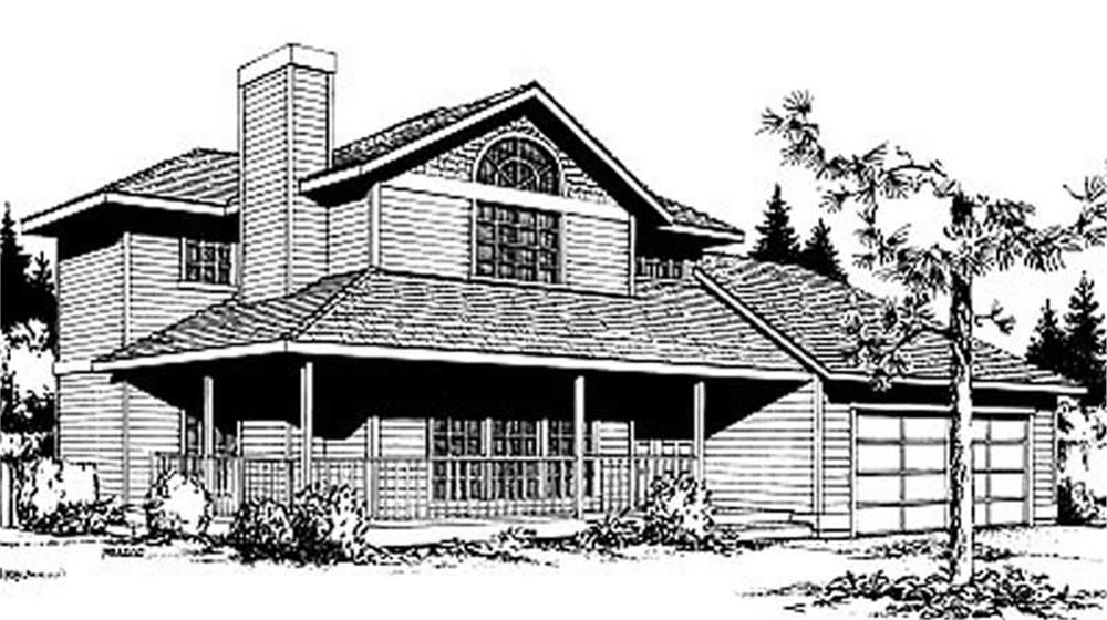 Main image for house plan # 1990