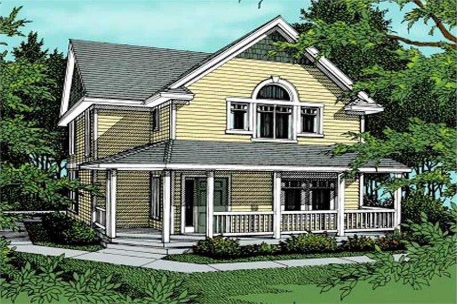 Main image for house plan # 2005
