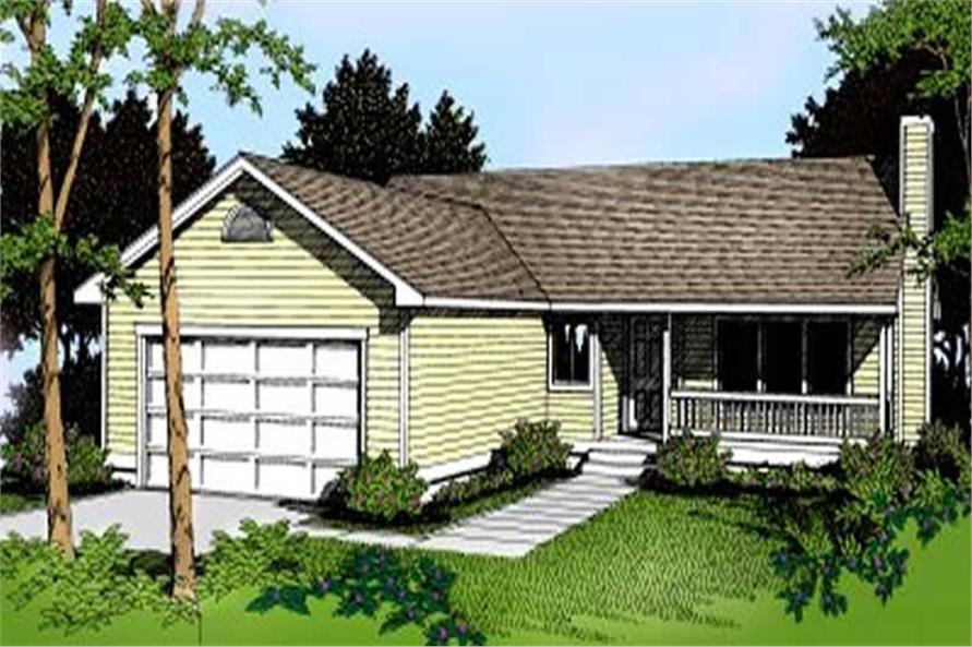 Main image for house plan # 1971