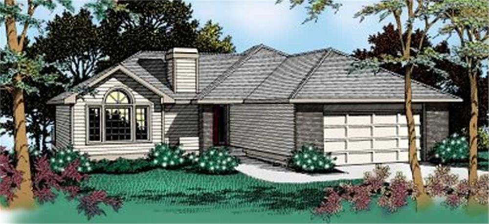 Main image for house plan # 2012