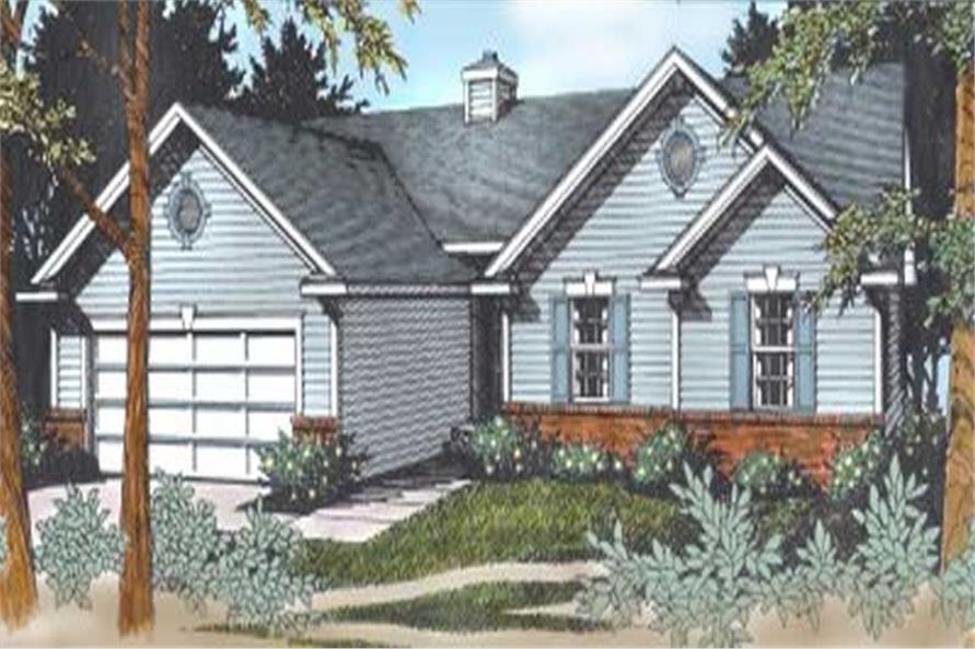 Main image for house plan # 1991