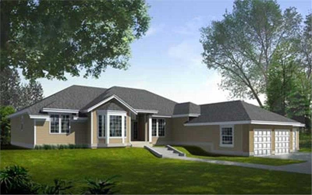 Main image for house plan # 2074