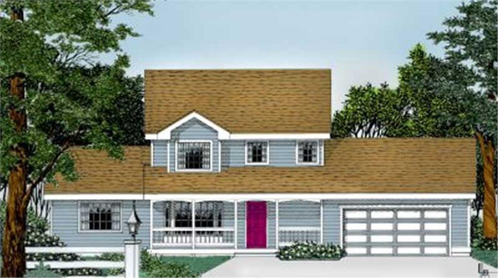 Main image for house plan # 2030