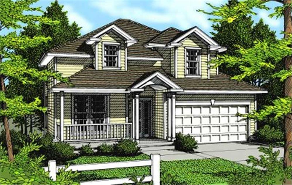 Main image for house plan # 2067