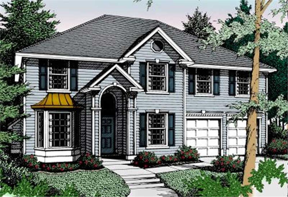 Main image for house plan # 2110