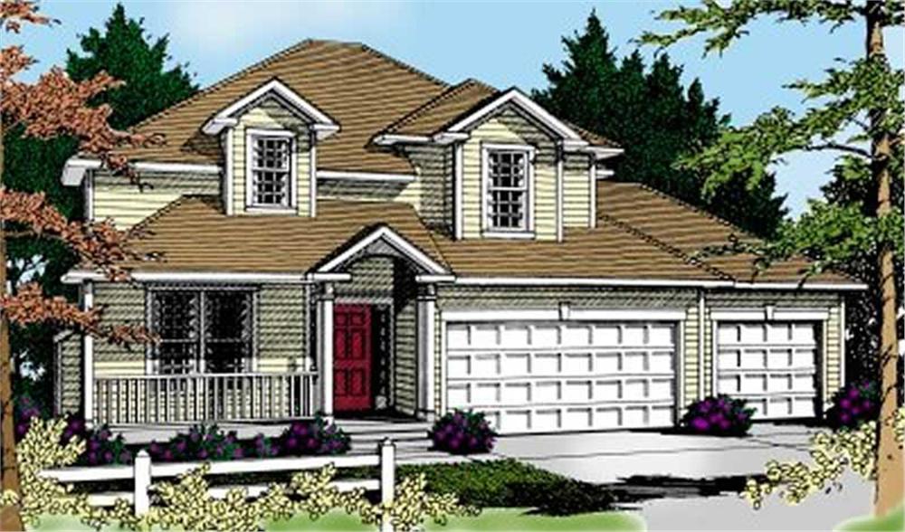 Main image for house plan # 2090