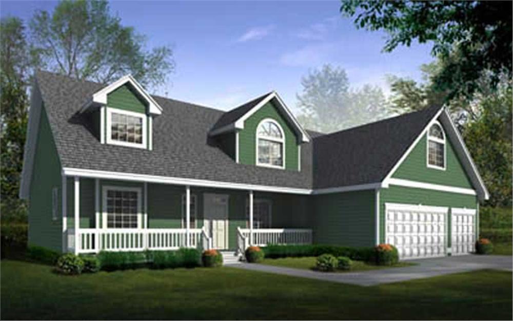 Main image for house plan # 2098
