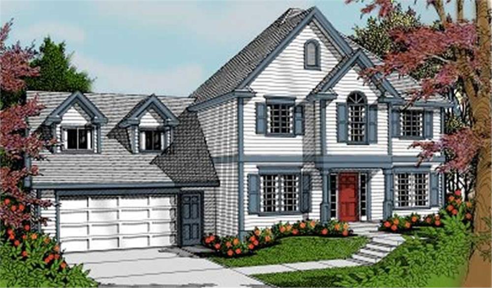 Main image for house plan # 2034