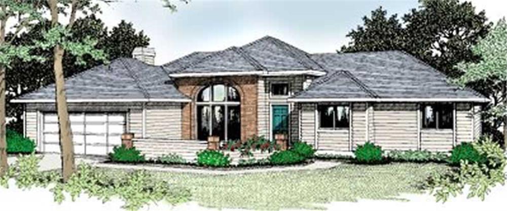 Main image for house plan # 2031