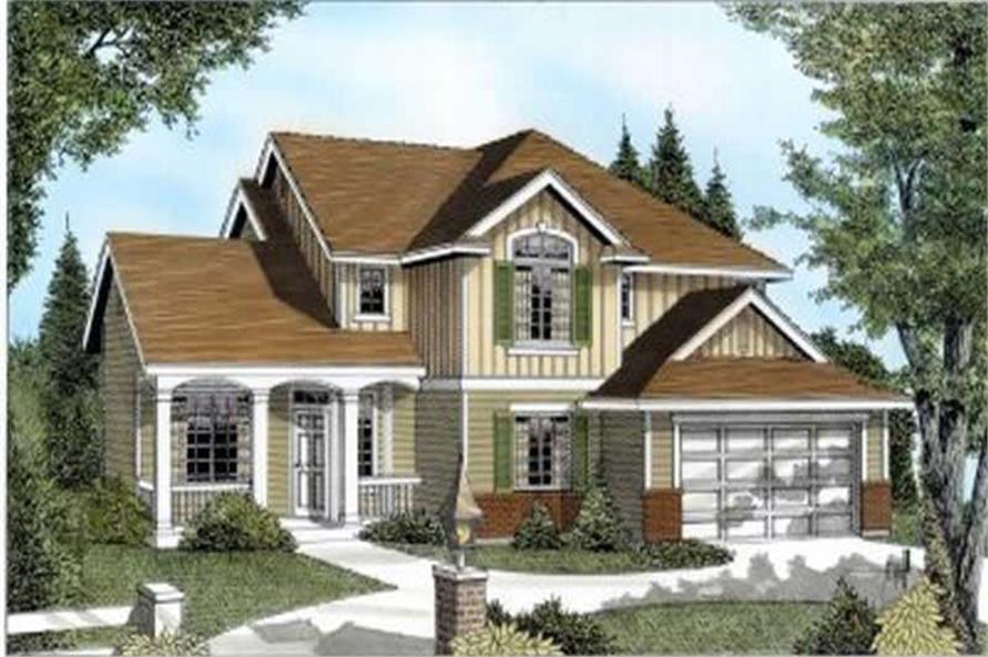 Main image for house plan # 2077