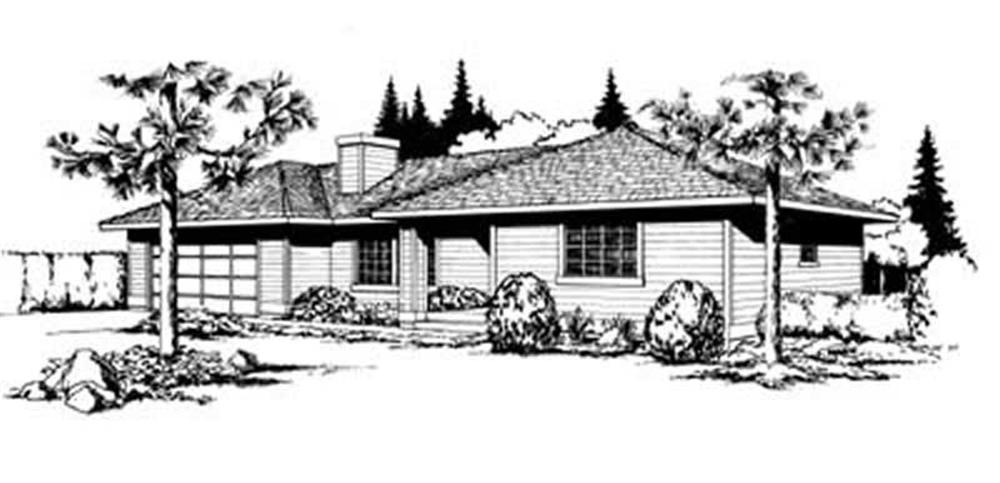 Main image for house plan # 1955