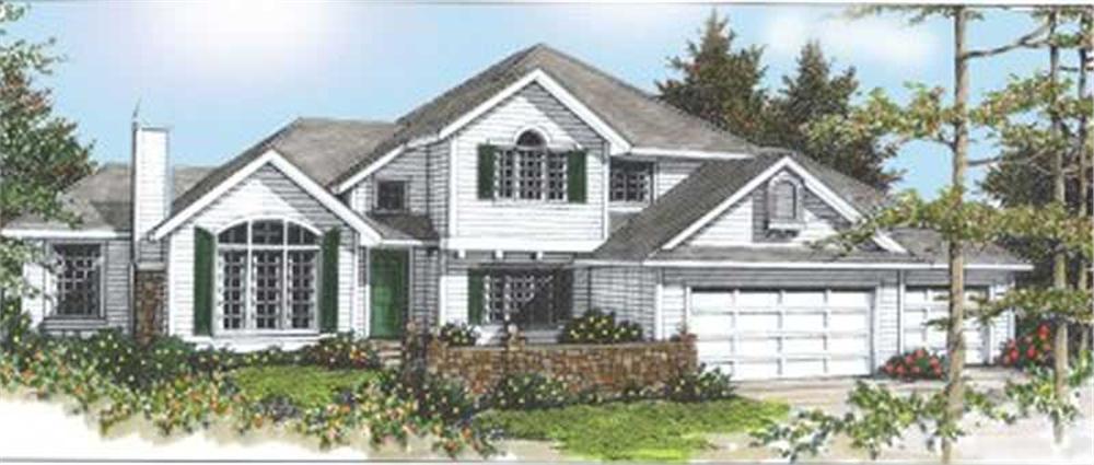 Main image for house plan # 2080