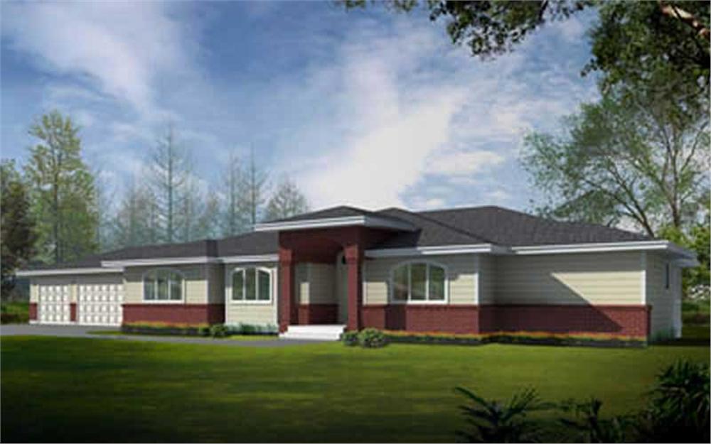 Main image for house plan # 16967