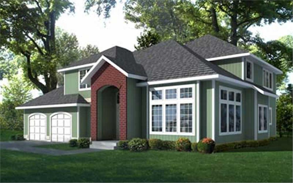 Main image for house plan # 14551