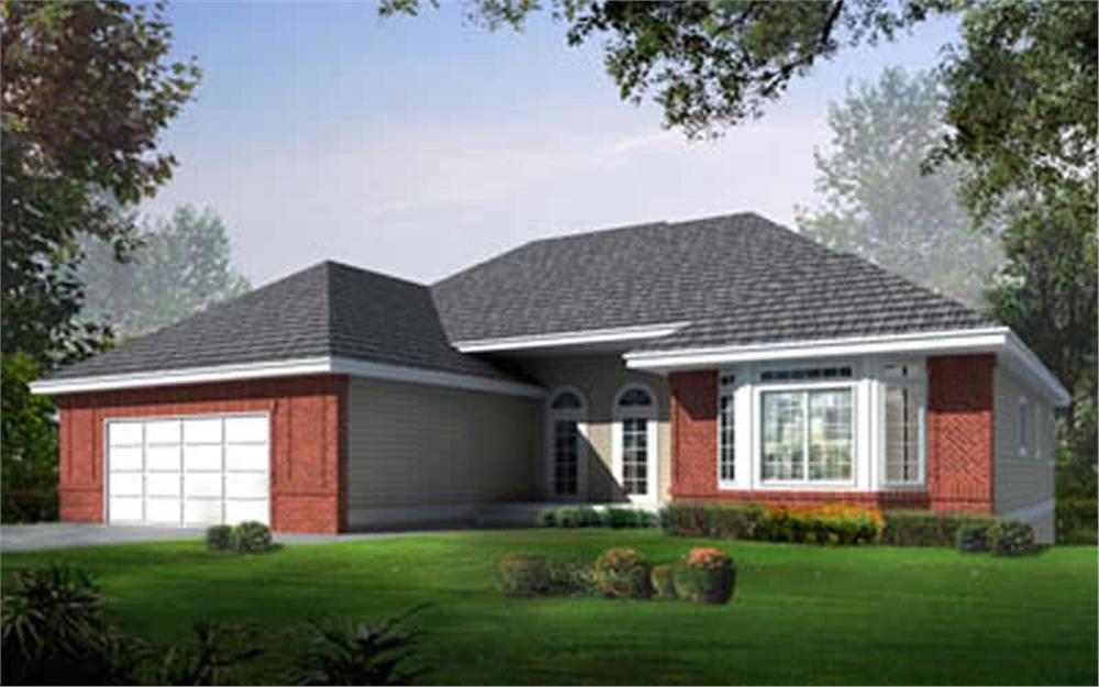 Main image for house plan # 16960