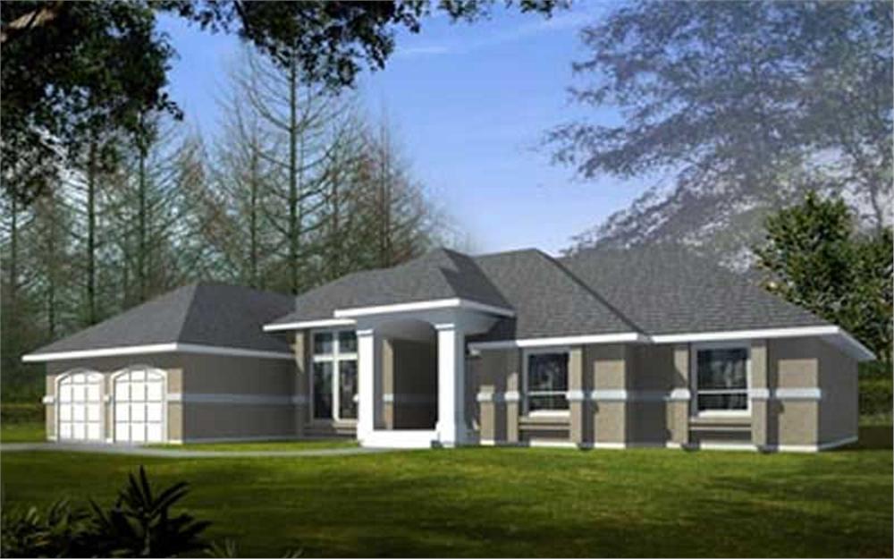 Main image for house plan # 14560