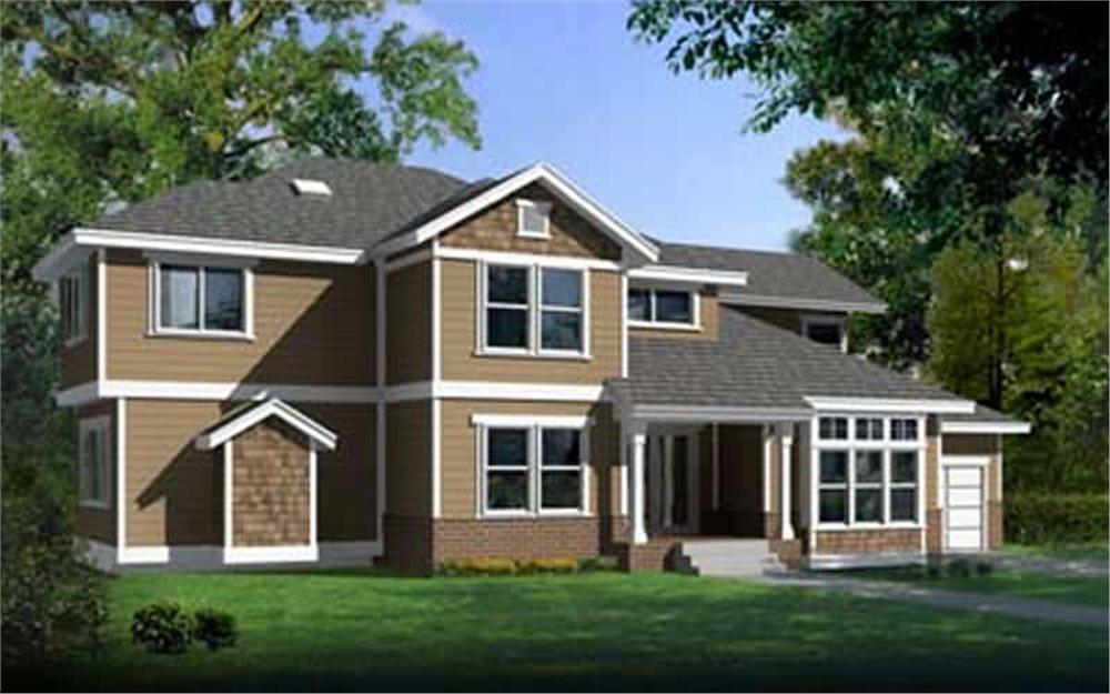 Main image for house plan # 14557
