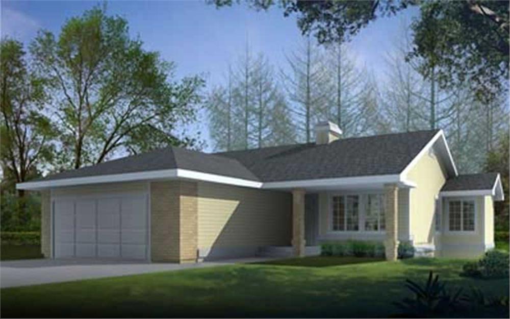 Main image for house plan # 17084