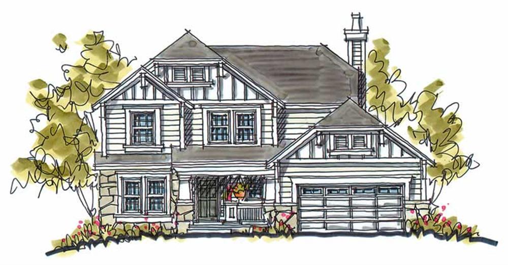 Main image for house plan # 5766