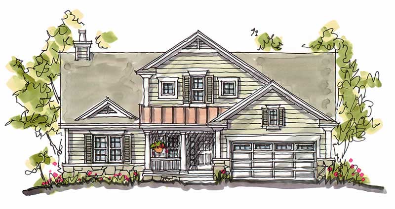 Main image for house plan # 5772