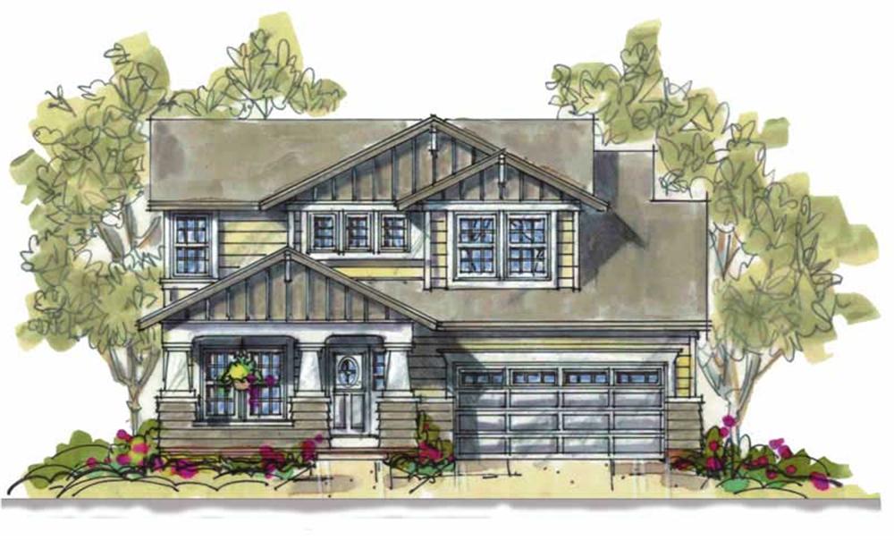 Main image for house plan # 5824