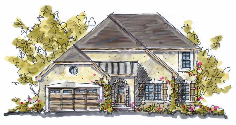 Main image for house plan # 5794