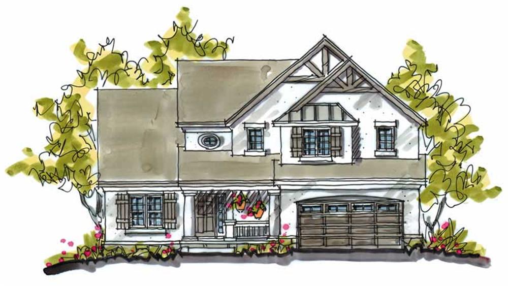 Main image for house plan # 5798