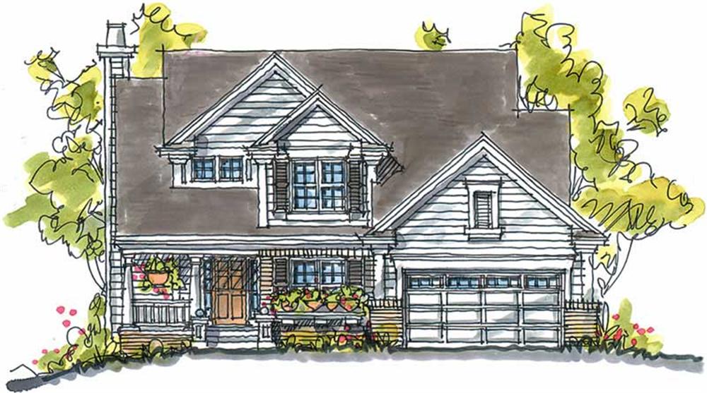 Main image for house plan # 5800