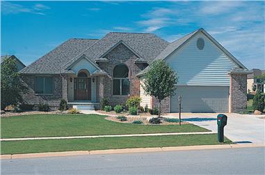 3-Bedroom, 1911 Sq Ft French House - Plan #120-1156 - Front Exterior