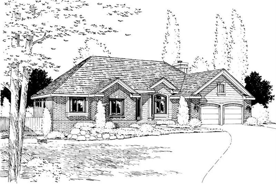 Main image for house plan # 5648