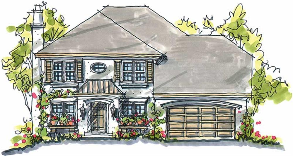 Main image for house plan # 5791