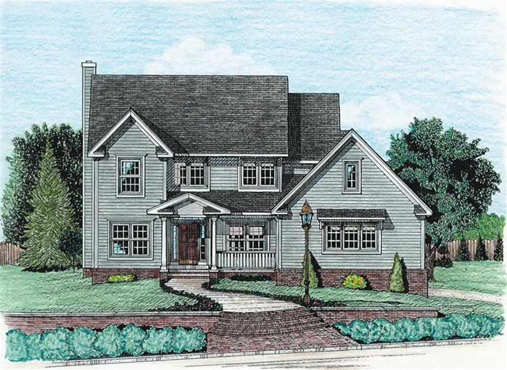 Main image for house plan # 5464