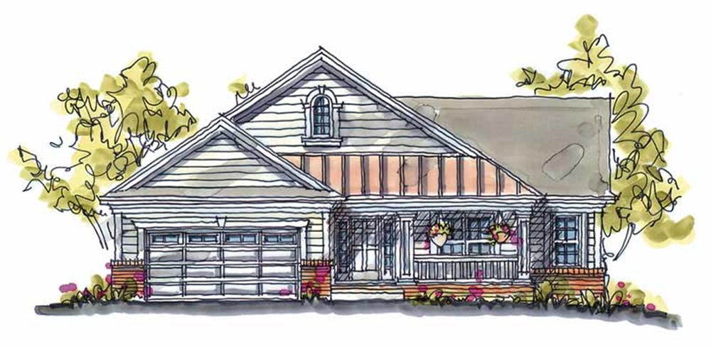 Main image for house plan # 5793