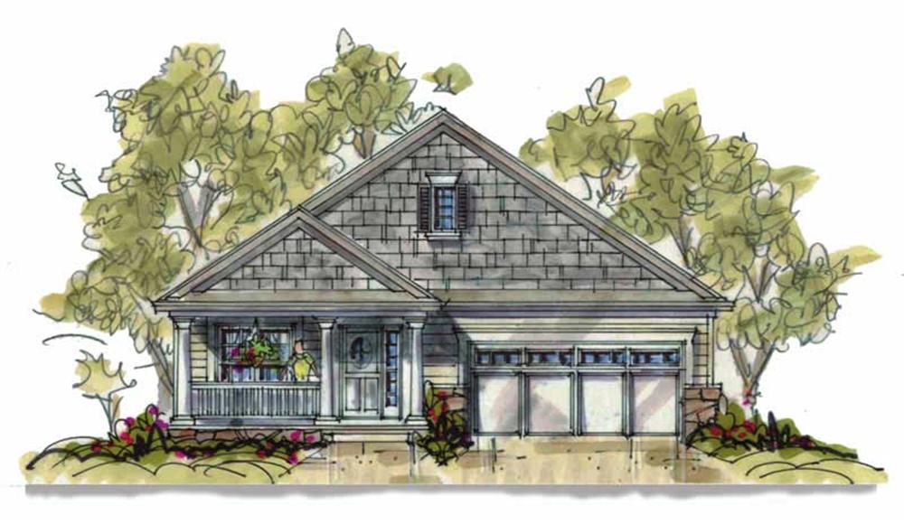 Main image for house plan # 5822