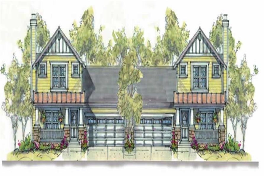 3-Bedroom, 1473 Sq Ft Country House Plan - 120-1601 - Front Exterior