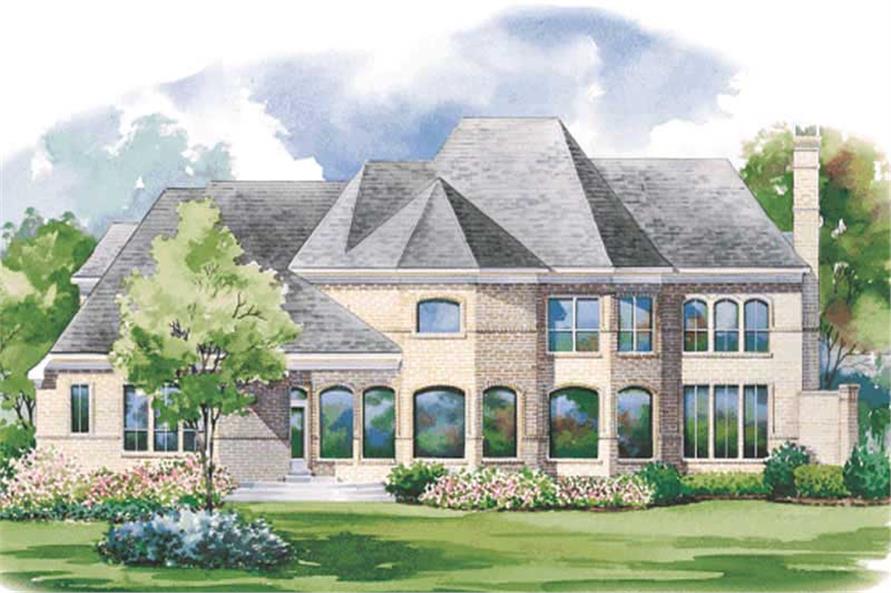 House Plan #120-1623 : 4 Bedroom, 4496 Sq Ft European - French Home | TPC