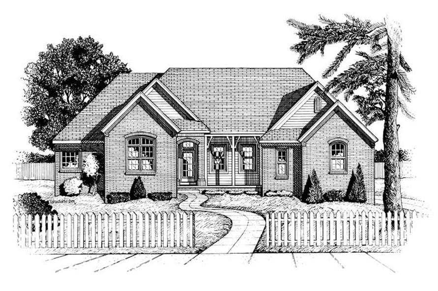 Main image for house plan # 6344